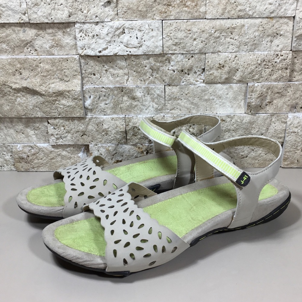 J-41 Sandals Shoes Size 8.5 Ankle Strap Sandal